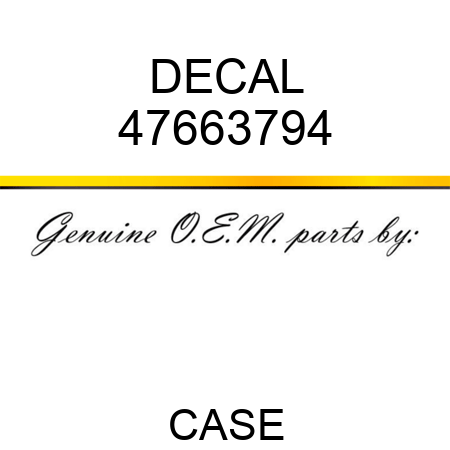 DECAL 47663794