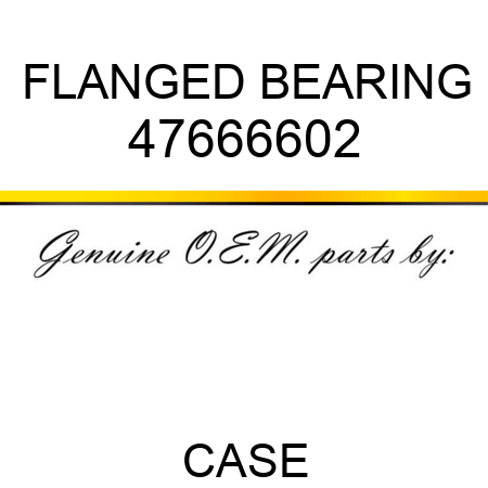 FLANGED BEARING 47666602