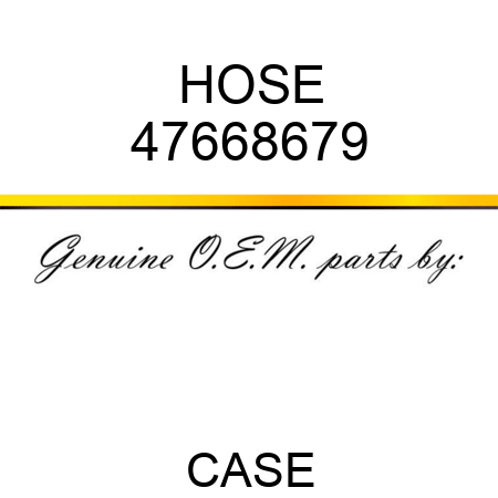 HOSE 47668679