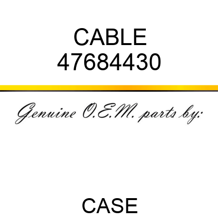 CABLE 47684430