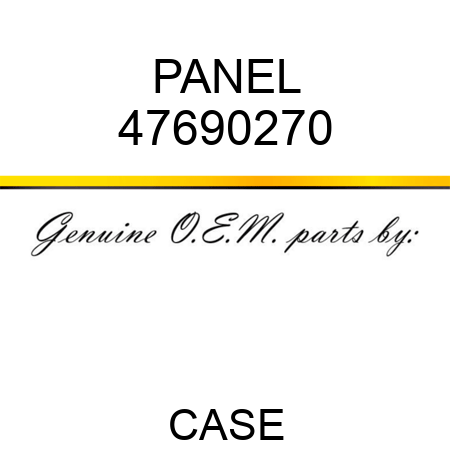 PANEL 47690270