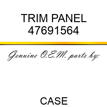 TRIM PANEL 47691564