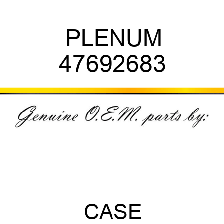 PLENUM 47692683