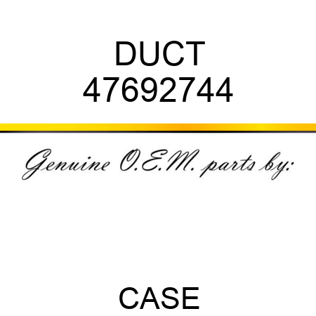 DUCT 47692744