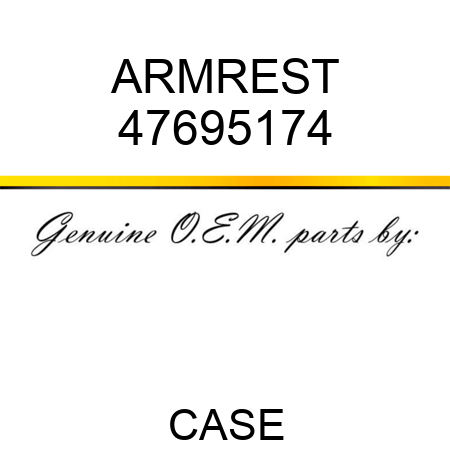 ARMREST 47695174