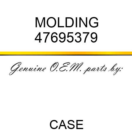 MOLDING 47695379