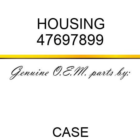 HOUSING 47697899