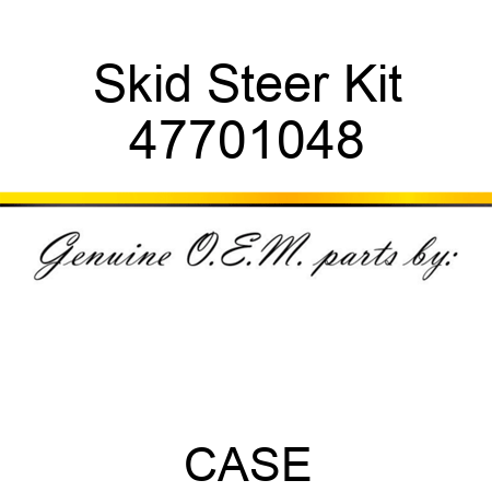 Skid Steer Kit 47701048