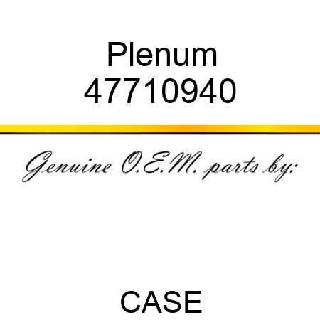 Plenum 47710940
