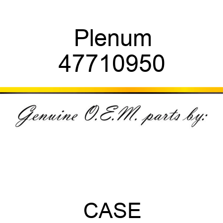 Plenum 47710950