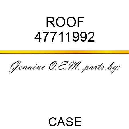 ROOF 47711992