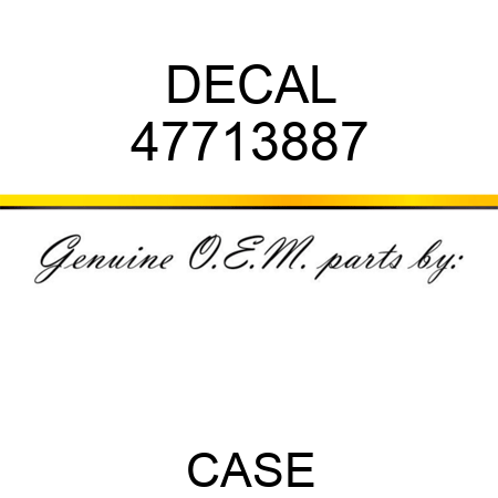 DECAL 47713887