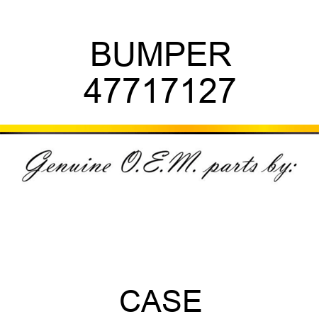 BUMPER 47717127