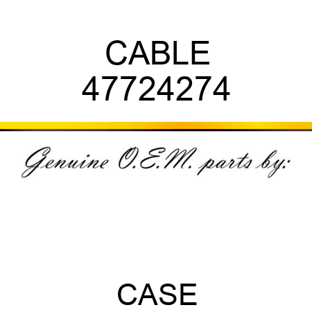 CABLE 47724274