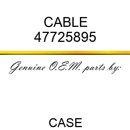 CABLE 47725895