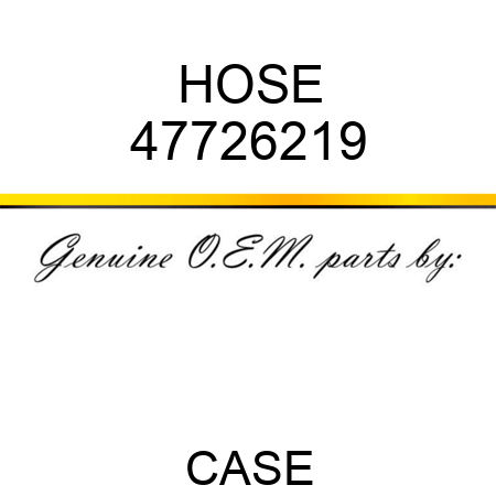 HOSE 47726219