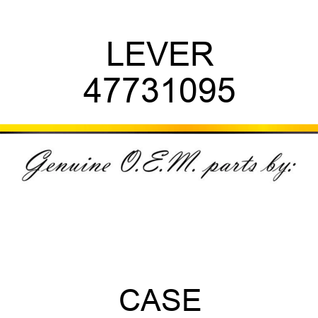 LEVER 47731095