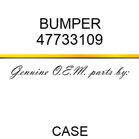 BUMPER 47733109