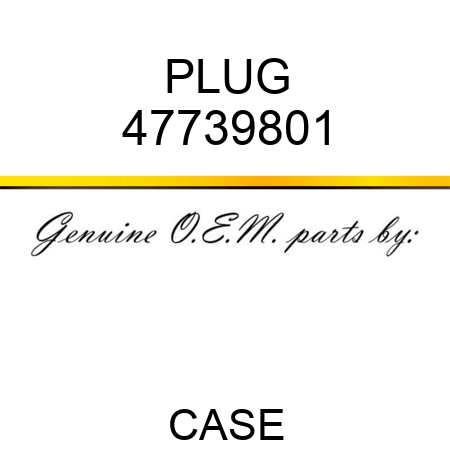 PLUG 47739801