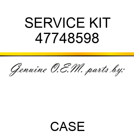 SERVICE KIT 47748598