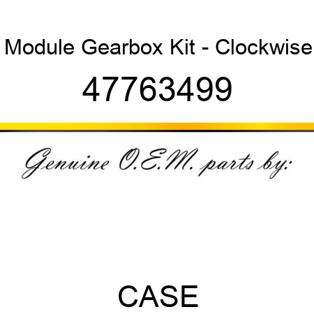 Module Gearbox Kit - Clockwise 47763499