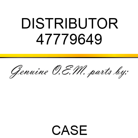 DISTRIBUTOR 47779649