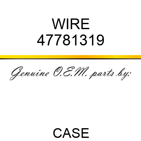 WIRE 47781319