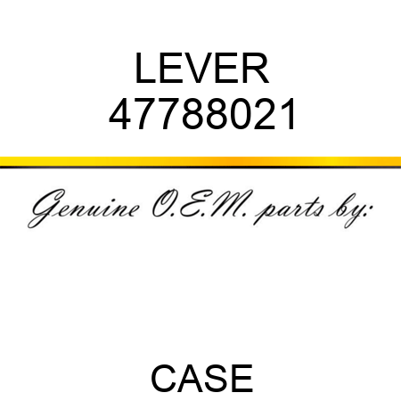 LEVER 47788021