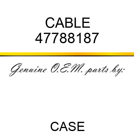 CABLE 47788187