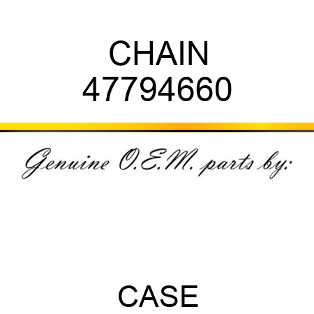 CHAIN 47794660