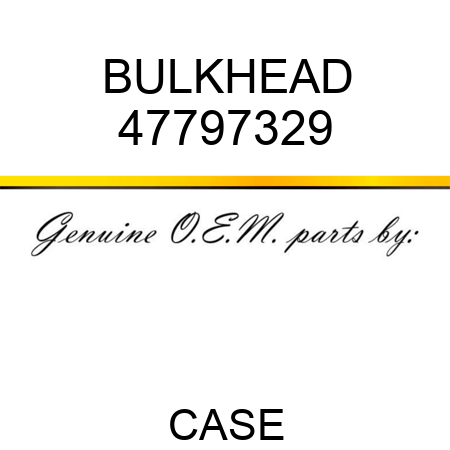 BULKHEAD 47797329