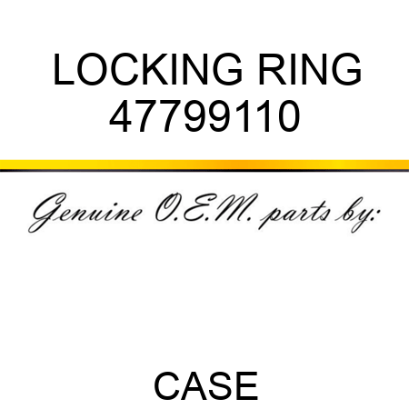 LOCKING RING 47799110