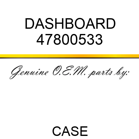 DASHBOARD 47800533