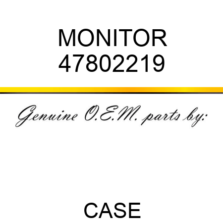 MONITOR 47802219