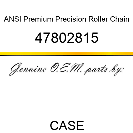 ANSI Premium Precision Roller Chain 47802815