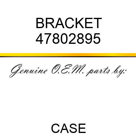 BRACKET 47802895