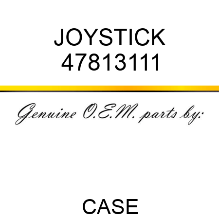 JOYSTICK 47813111