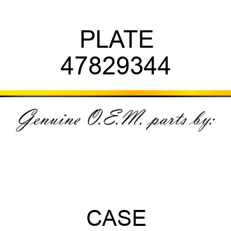 PLATE 47829344