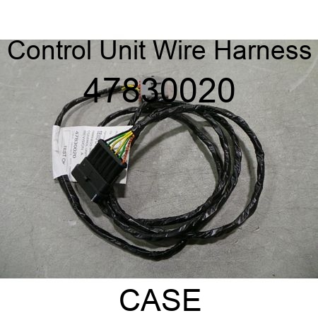 Control Unit Wire Harness 47830020