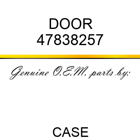 DOOR 47838257
