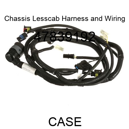 Chassis Lesscab Harness and Wiring 47839192