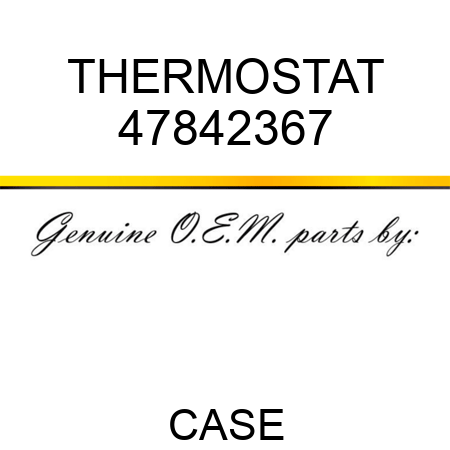 THERMOSTAT 47842367