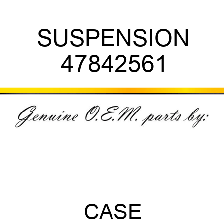 SUSPENSION 47842561