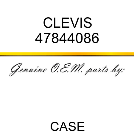 CLEVIS 47844086
