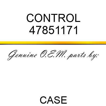 CONTROL 47851171