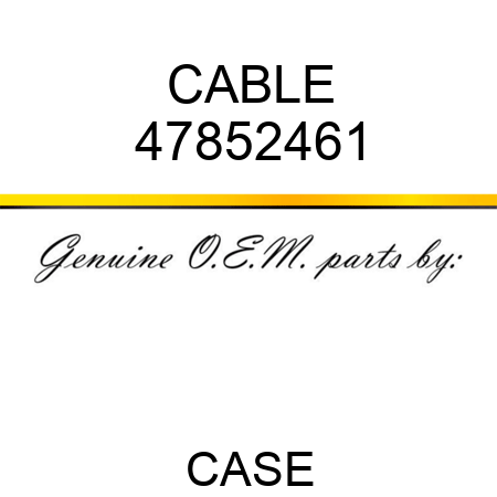 CABLE 47852461