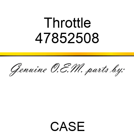Throttle 47852508