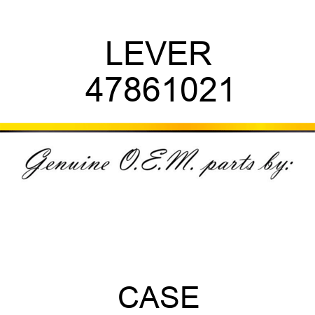 LEVER 47861021