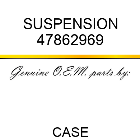 SUSPENSION 47862969