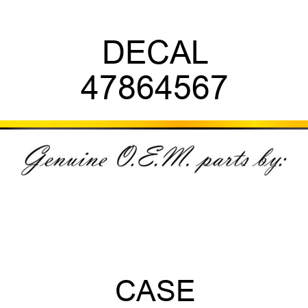 DECAL 47864567